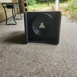 12in JL Audio Subwoofer Plus Box