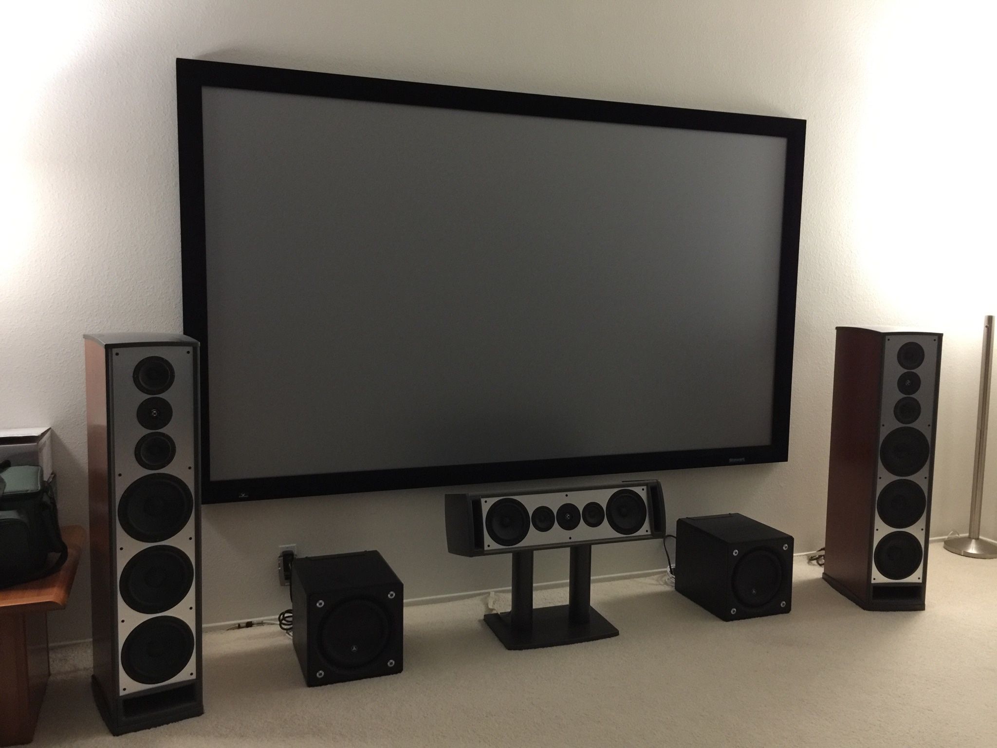 PSB Platinum T8 Speakers And C4 Center
