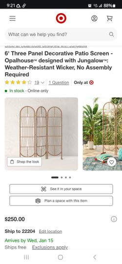 Boho Vibes Privacy Divider