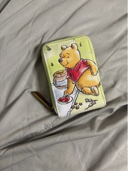 Brand New Disney Parks Loungefly Winnie the Pooh & Tigger Zip Wallet