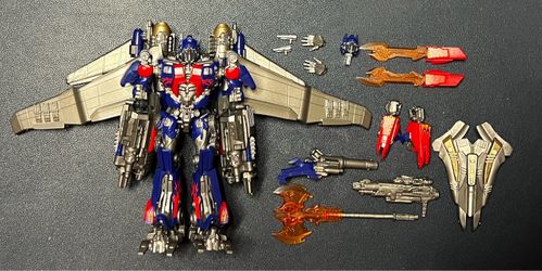 Optimus prime jet pack blokees