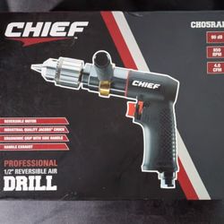 Chief Professional 1/2" Reversible Air Drill