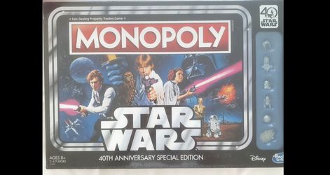 Monopoly Star Wars 40th Anniversary Special Edition