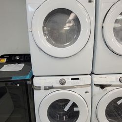 New Samsung Front Loading Washer And Stackable Electric 220volt 
