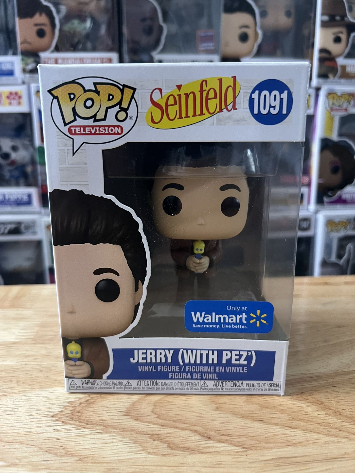 VAULTED EXCLUSIVE Jerry Seinfeld w/ Pez Funko Pop #1091 Television Tweety Bird