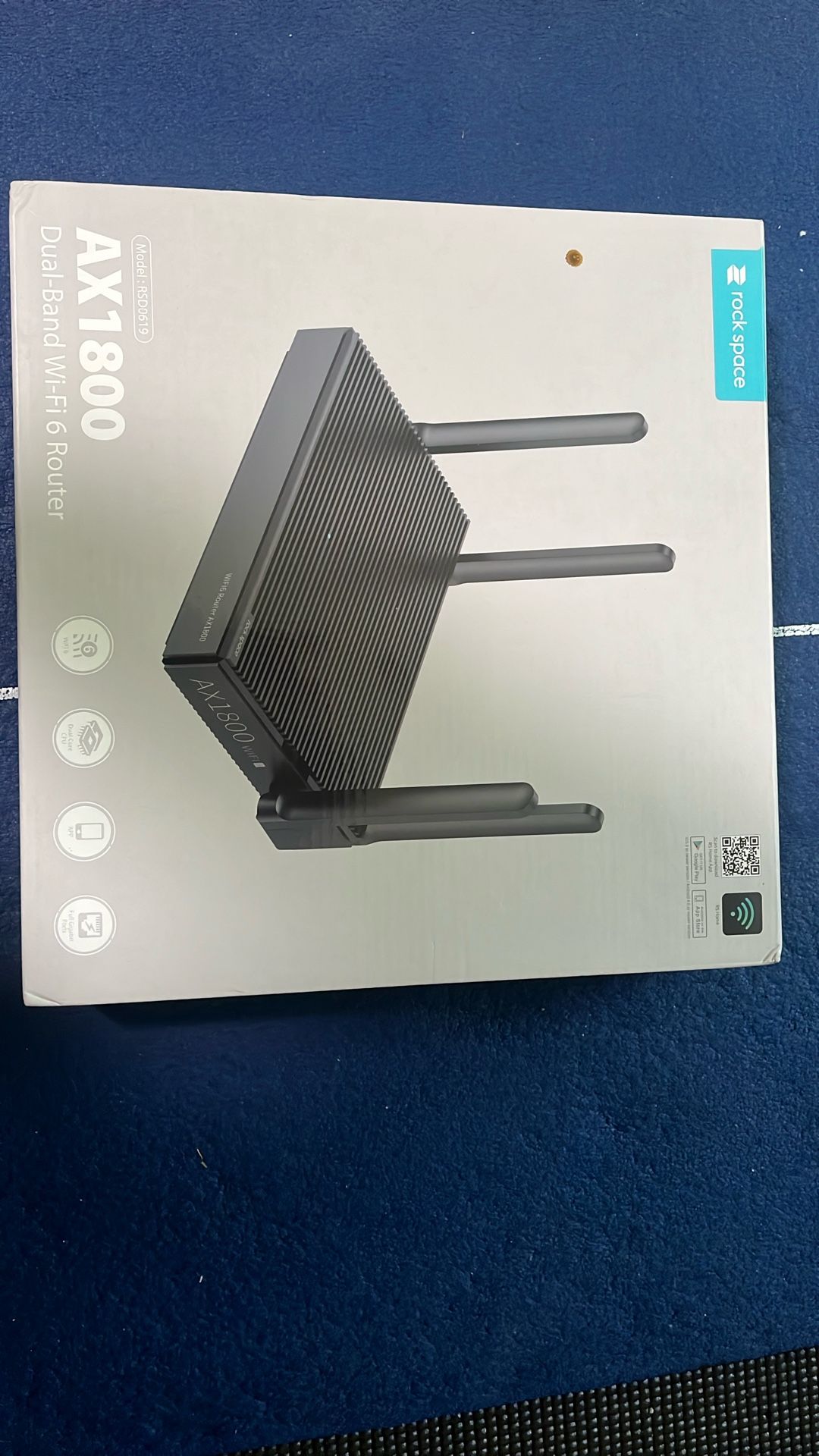 New Ax1800 Dual Band WiFi 6 Router