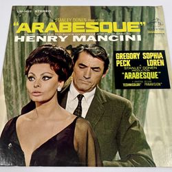 Henry Mancini Arabesque Motion Picture Score 1966 Sophia Loren Gregory Peck