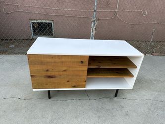 West Elm Mid Century Modern Media Console Entertainment Center Tv Stand Cabinet Credenza