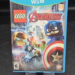 LEGO Marvel's Avengers Nintendo Wii U  2016 CIB Complete In Box With Manual
