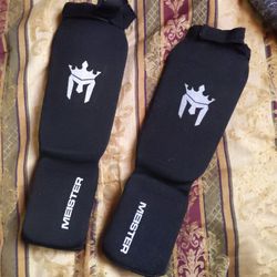 Meister Elastic Cloth Shin And Instep Guard