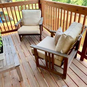 Backyard Creations Bayfield Collection 7 Piece Seating Patio Set Backyard Creations Bayfield Collection