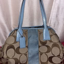 Coach Canvas Tote 