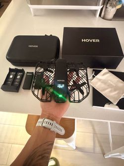 Hover Drone with Carrying Case and Accessories