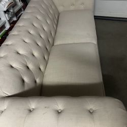 Beautiful Tan Sofa