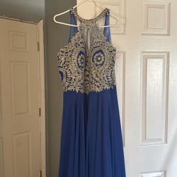 Royal Blue Prom Dress