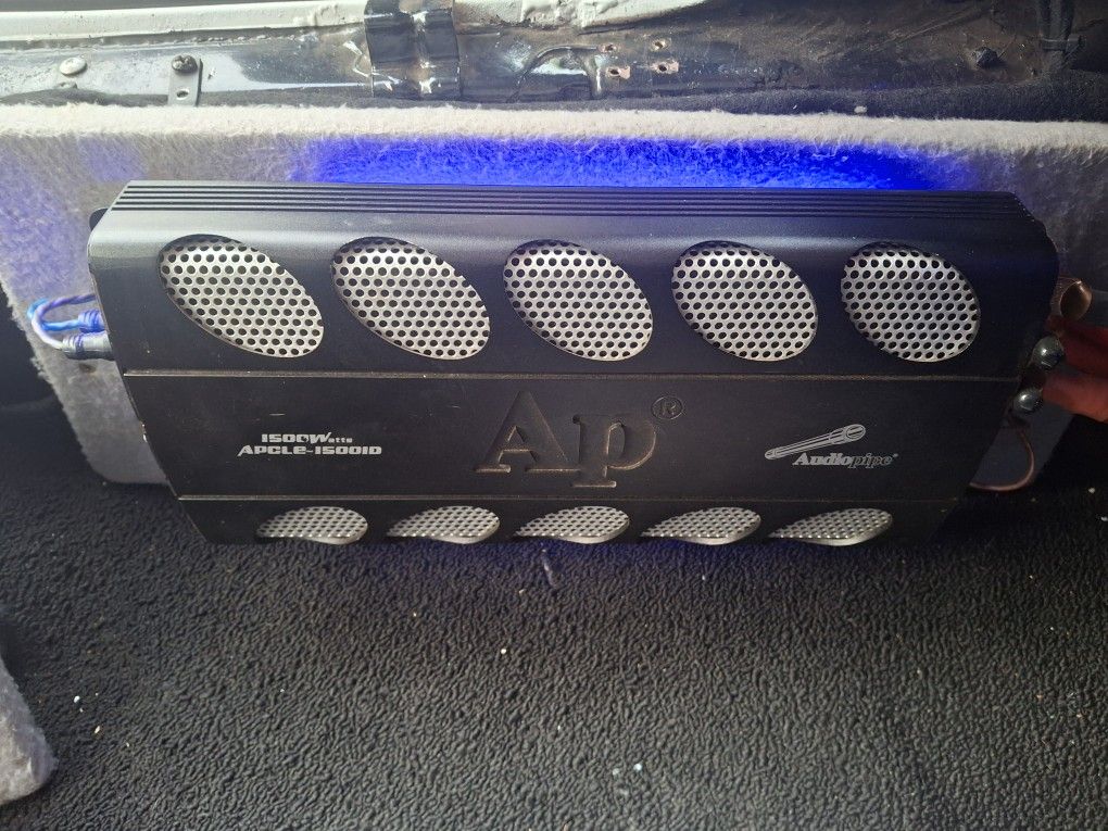 Audio Pipe 2 Amplifiers, Bass And Voice. In Full Functioning 280.00 Both. Anything BS Will Ignore Pick Up Merced