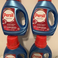 Persil laundry detergent 24 loads 4/$20
