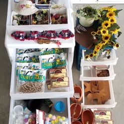 crafts supplies lots all new material 