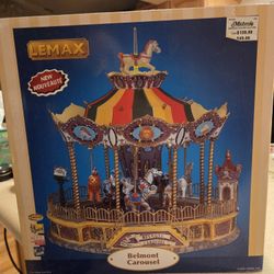 Lemax Village Belmount Carousel
