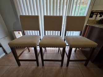 Counter Height Dining Table + 4 Chairs