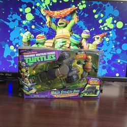 Teenage Mutant Ninja Turtles Stealth Bike Raphael 2012 Nickelodeon New in box