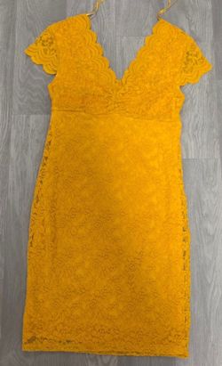Mustard dress size S of Randa woman NEW