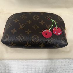 Louis Vuitton x Takashi Murakami Cherry Monogram Pouch – 20th Anniversary Limited Edition