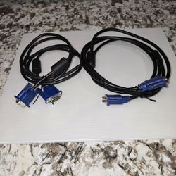 2 VGA Cables ( M to M )
