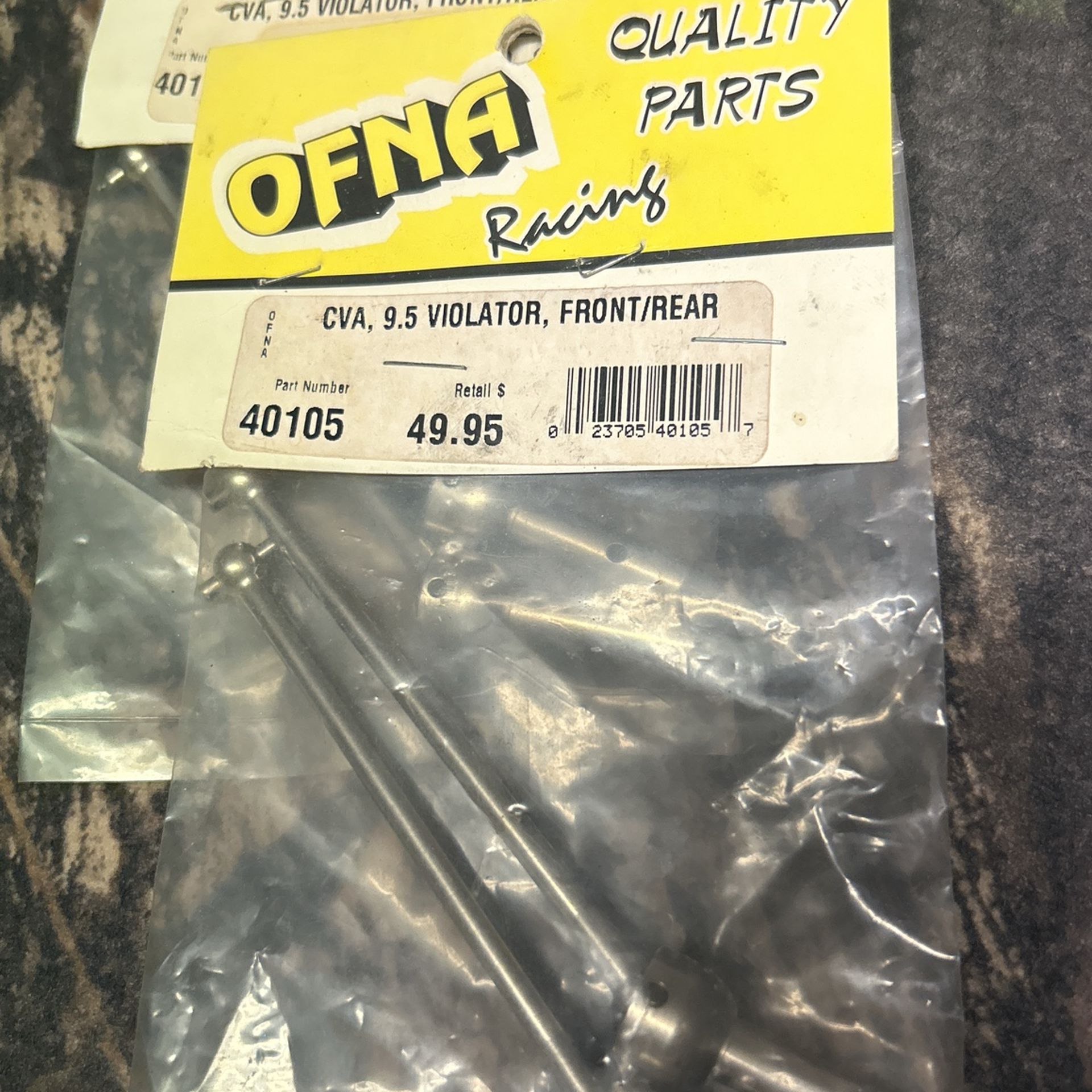 Ofna 9.5 Violator Full Set Axles Cvd Cva