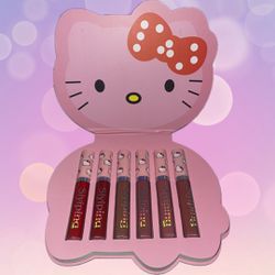 Hello Kitty Matte Liquid Lipstick Set