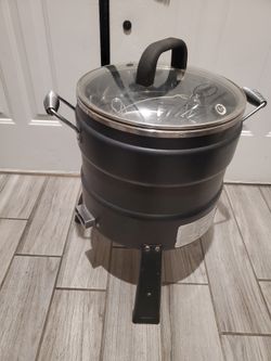 Oil-free electric turkey fryer and toaster