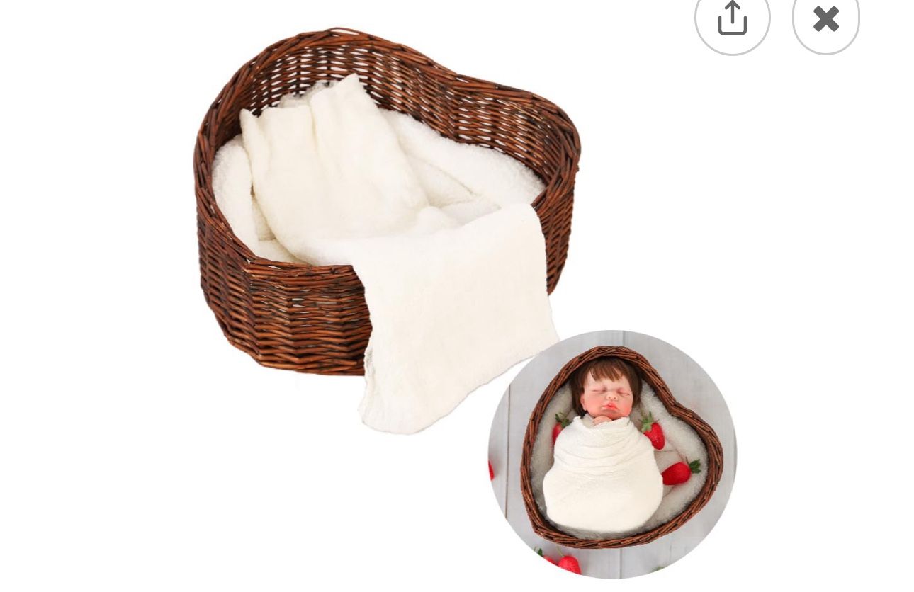 Baby Photography Basket