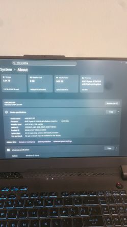 Asus Rog Strix Gaming Laptop