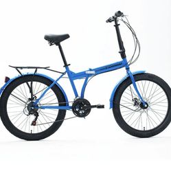 2- StowAway 12-Speed 24" Folding Bikes (NEW-never Used)