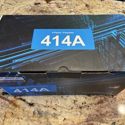 414A Toner Cartridge 4 Pack (with Chip)