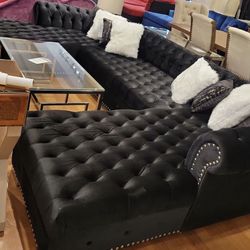 $5 Down Beautiful Modern Double Chase Sectional 