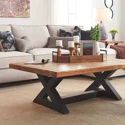 Farmhouse Rustic Entryway/Sofa And Coffee Tables.  