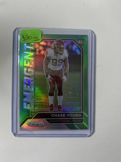 Chase Young Rookie -Green -Prizm -Short Print  - CARD