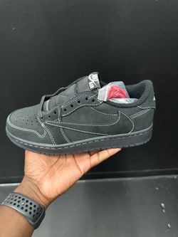 Travis Scott x Air Jordan 1 Retro Low OG SP 'Black Phantom