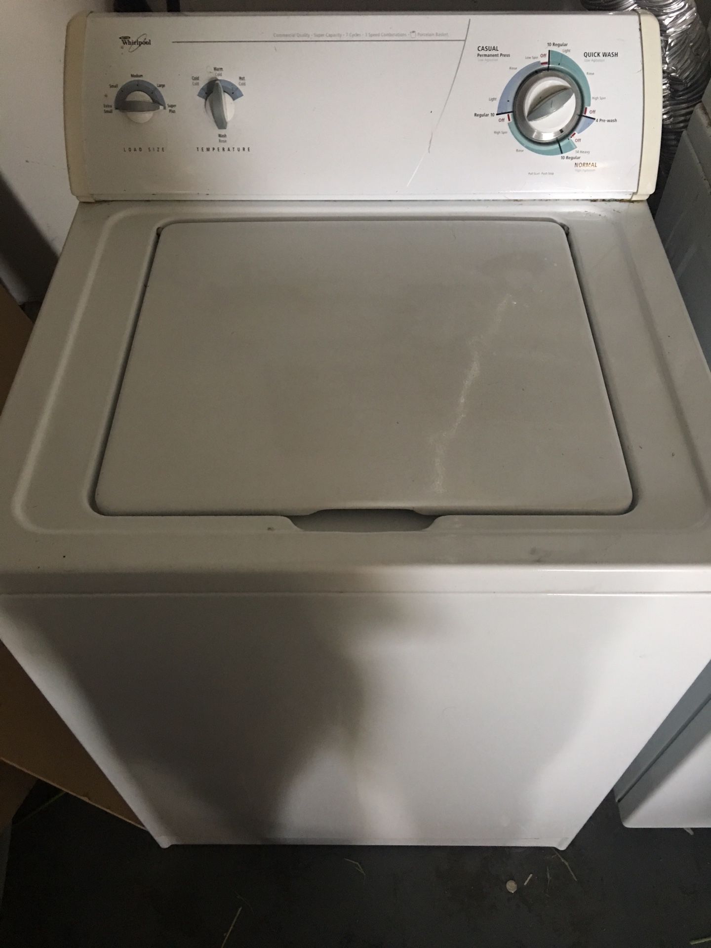 Whirlpool washer and dryer - like new!
