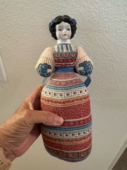 Vintage Avon, porcelain and fabric doll