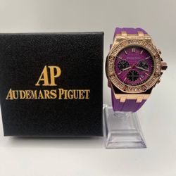 Royal Oak Iced Purple & Gold *Box+Vid Included*