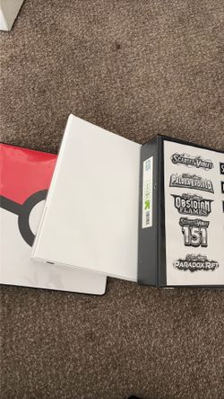 Empty pokemon binders