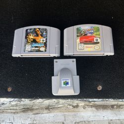 Nintendo 64 N64 Games / Rumble Pak 