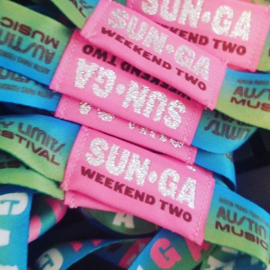 ACL SUNDAY WRISTBANDS