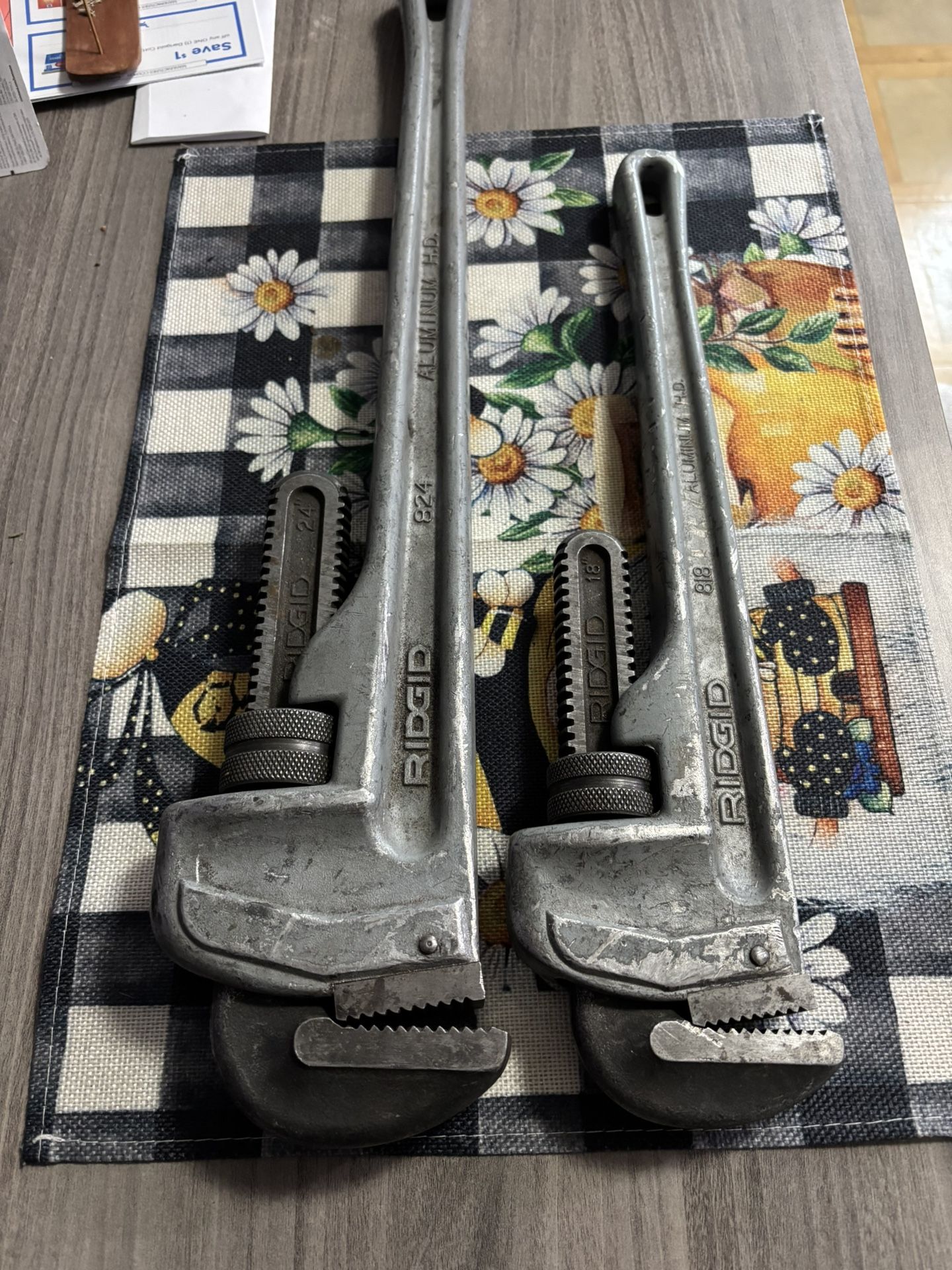 Rigid Aluminum Pipe Wrenches 2