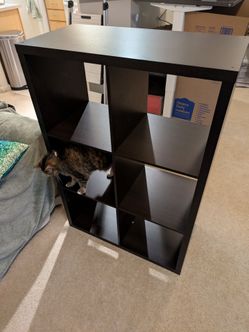 FREE Cube shelves black brown