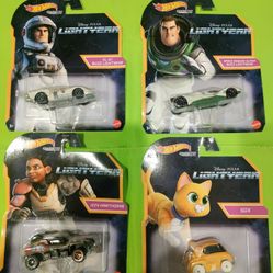 HOTWHEELS Disney LIGHTYEAR Movie Toy Vehicles