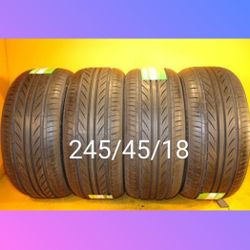 4 New Tires  245/45/18 $ 399 Llantas Nuevas