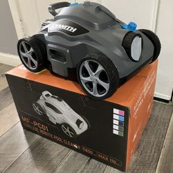 Lightweight Pool Vacuum, Pool Cleaner with Automatic Parking, Long Battery Life, Easy Setup & Maintenance 